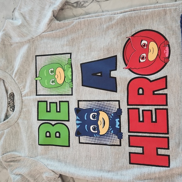 PJ Masks Basketball Shorts and T Shirt Set (read size details**) - Picture 2 of 2